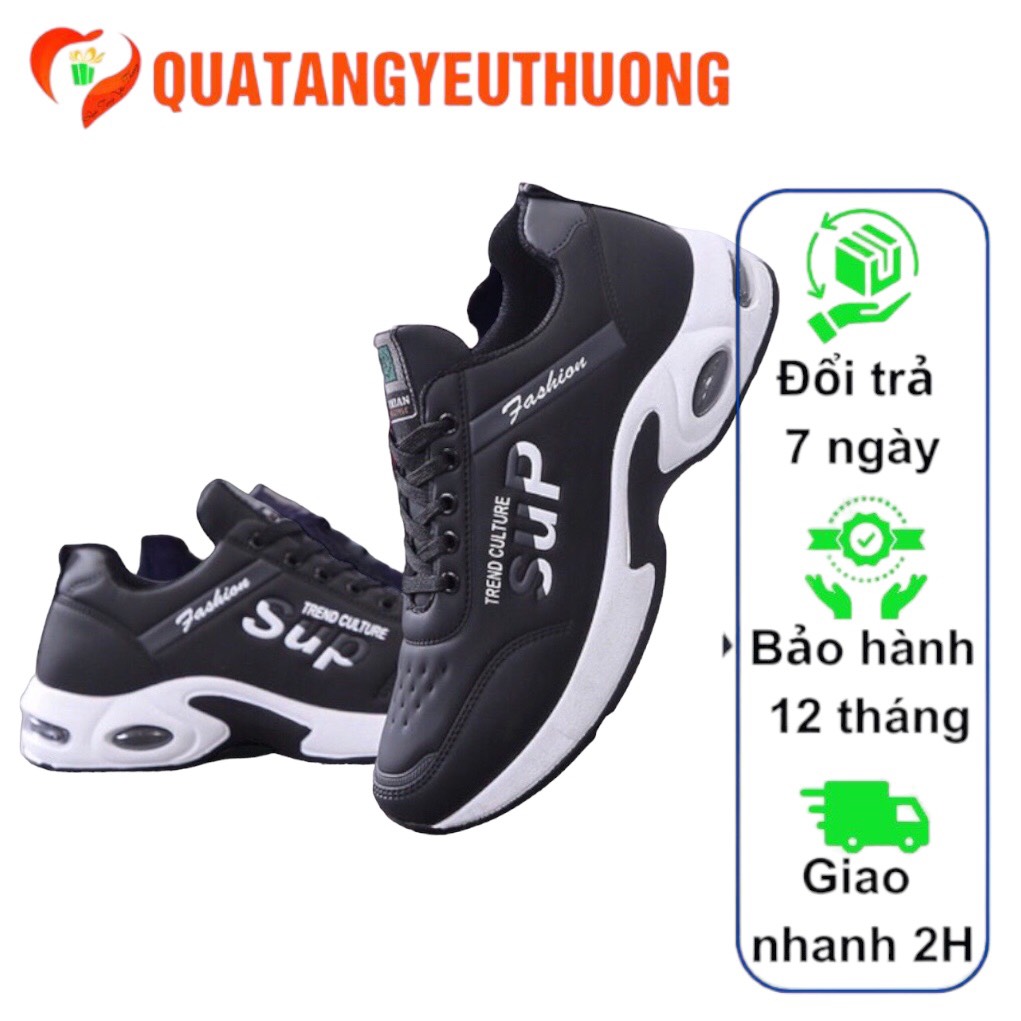 Giày Sneaker Thể Thao Nam Da Cao Cấp GN06